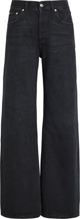 ARMARIUM Luke Wide-leg Jeans - Black - 46 (UK14 / L)