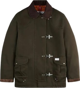Fay Outerwears Verde-Uomo