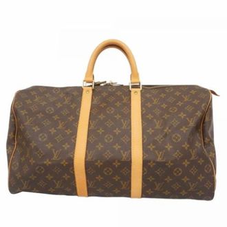 Louis Vuitton Vintage, unisex, Bruin, ONE Size, Pre-owned Weekendtas