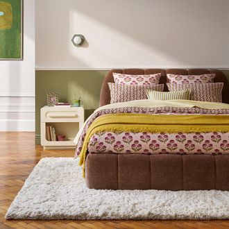 La Redoute Interieurs Dekbedovertrek in gewassen katoen, bloemenprint, ANTES