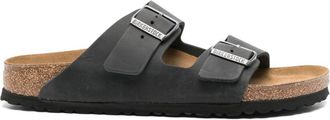 Birkenstock Arizona sandals - men - Calf Leather/Rubber/Calf Suede - 43 Narrow - Black