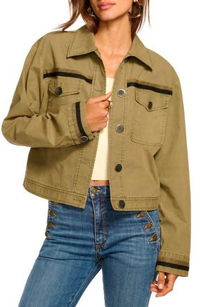 Ramy Brook Nikola Utility Jacket in Safari Green at Nordstrom, Size X-Small