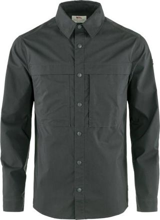 Fj&auml;llr&auml;ven Abisko Trail Shirt L/S Hemd f&uuml;r Herren | grau