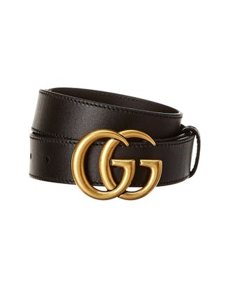 Gucci Interlocking G Buckle Leather Belt