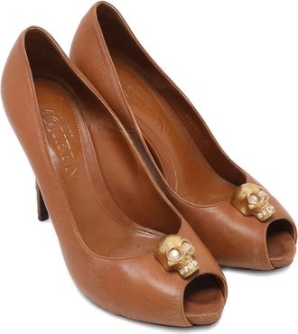 Alexander McQueen 1089897 Brown - Marrone