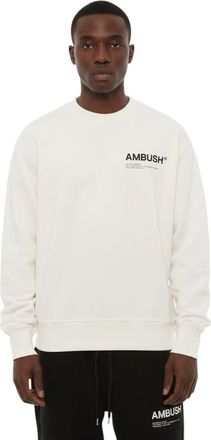 AMBUSH White Crew Neck Sweatshirt