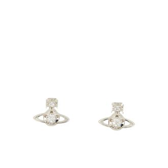 Vivienne Westwood Orb Cubic Zirconia Earrings