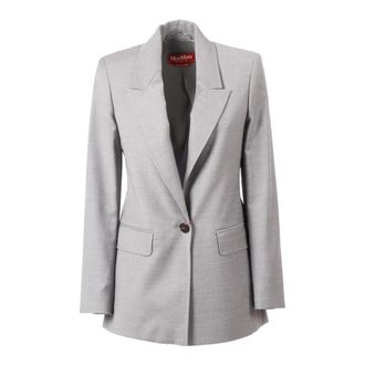 Max Mara Blazers, female, Gray, Size: XS Giacca Bolsena
