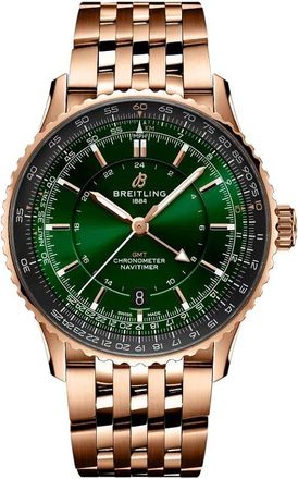 Breitling Navitimer 41 Automatic Green Dial Mens Watch R32310251L1R1