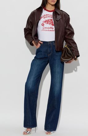 Dolce & Gabbana Printed T-shirt, Womens, White