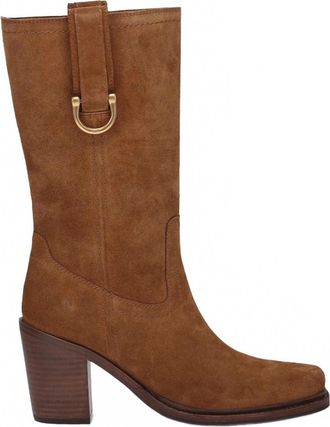 Frye Womens Sedona Mid D-Ring Boot In Caramel