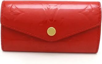 Louis Vuitton Pre-owned Fabric key-holders - Dames - Vintage Accessoires - Rood - ONE Size - Vintage