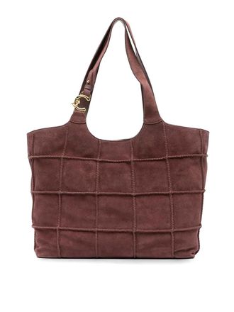 Coccinelle Handbag Check Sueembro/Grale / Berry/Berry