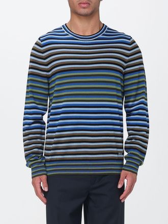 Paul Smith Pullover girocollo in lana Merino a righe