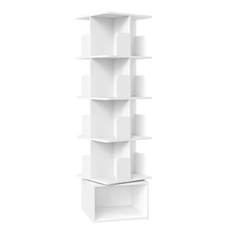 Vasagle Estanter&iacute;a giratoria de 5 niveles para casa de color blanco nube