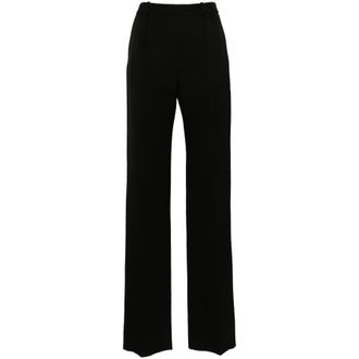 Saint Laurent Pressed-Crease Straight Pants, Brand Size 36 ( US Size 4 )