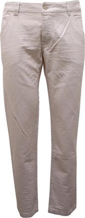 Cycle Mpt 016 Dandy Broeken - Heren - Straight fit broeken - Wit - W36 - Katoen - Broeken