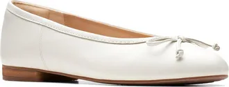 Clarks Fawna Lily Leather Ballet Flat