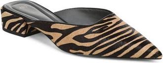 Franco Sarto Bennet Genuine Calf Hair Mule in Camel Multi at Nordstrom, Size 6.5