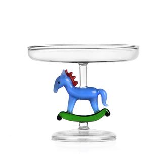 Ichendorf Schiaccianoci Footed Plate Rocking Horse