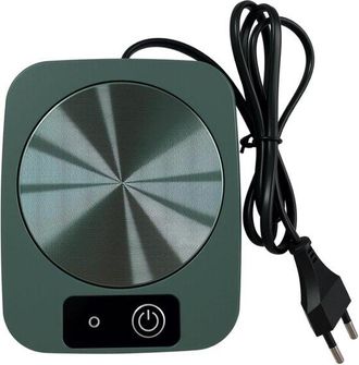 OEM Calentador De Tazas Verde, Taza El&eacute;ctrica, 55 &deg;c, Taza Calefactora Para Calentar Caf&eacute;, Leche, T&eacute;, Cacao, Agua, Regalo Para Amantes Del Caf&eacute;