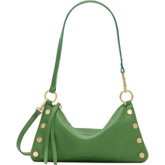 Hammitt Kyle Leather Shoulder Bag in Dill/Gold at Nordstrom