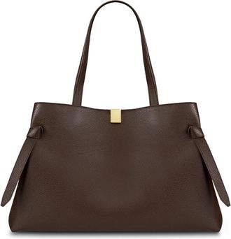 Yuzefi Gyoza Pebbled Bovine Leather Tote Bag