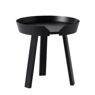 MUUTO Around Beistelltisch, &Oslash; 45 cm, schwarz