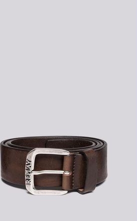 Replay Lederg&uuml;rtel REPLAY, Herren, Gr. 85, braun (fade tobacco), Rindsleder, G&uuml;rtel Lederg&uuml;rtel