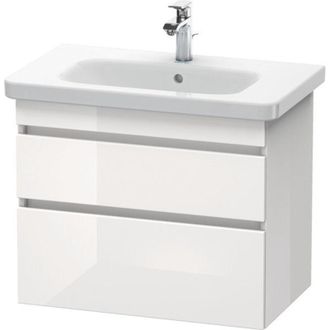 Duravit Duravit - Durastyle, Mueble Bajo Pared 6481, 2 Cajones, 730mm, Para