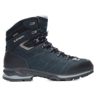 Lowa Santiago GTX Nubuck Mens Ankle Boots - Navy Grey - Size:UK 10.5