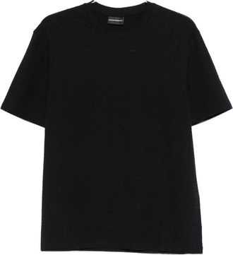 Emporio Armani T Shirt Nero-Uomo