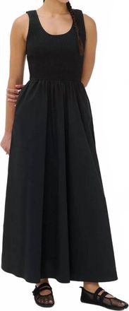 Sweaty Betty Sloane Scoop Neck Maxi Dress In Black