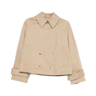 Joseph Zago Coat - female - Joseph - Light Jackets - Beige - M - Jackets