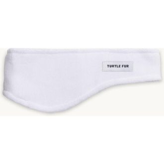 Turtle Fur Bang Band Fleece Headband in White at Nordstrom