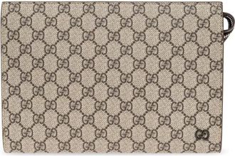 Gucci GG Supreme Clutch Bag