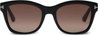 Tom Ford Eyewear Zonnebril met vierkant montuur - Zwart