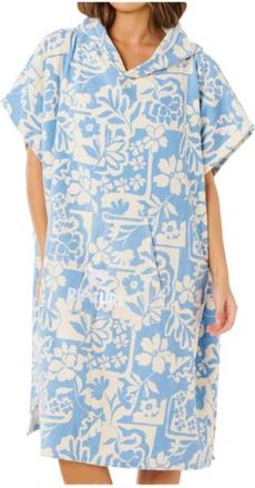 Rip Curl Mixed Hooded Towel Surf Poncho f&uuml;r Damen | grau
