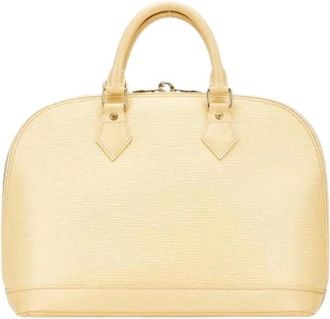 Louis Vuitton Pre-owned Handbags, female, Beige, Size: ONE SIZE Pre-owned Vintage Handbag