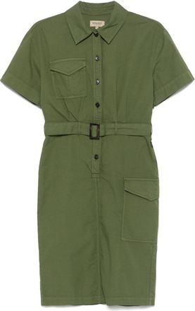 Woolrich Womens Belted Waist Shirt Dress