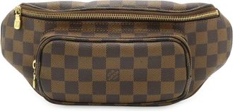 Louis Vuitton Brown Damier Canvas Pvc Fanny Pack (Pre-Owned)