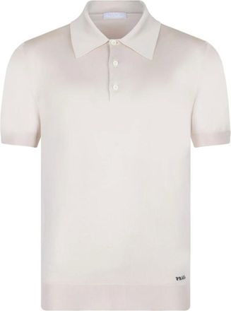 Prada Silk Polo Shirt