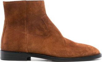Buttero suede boots - men - Calf Leather/Calf Leather/Rubber/Calf Suede - 39 - Brown