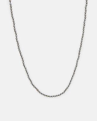 AllSaints Glass Osborn Beaded Necklace, Size: One Size