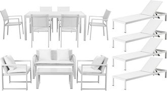 Pangea Home Chester 15Pc Patio Set