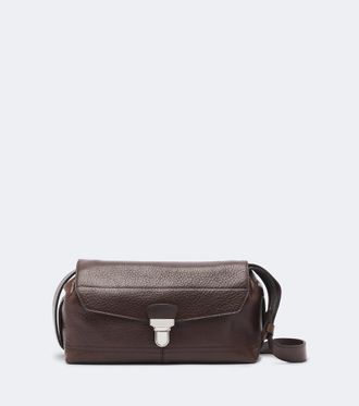 Christophe Lemaire Gear Small leather crossbody bag