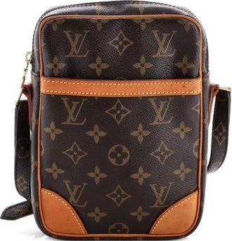 Louis Vuitton Danube Handbag Monogram Canvas crossbody bag - Bruin