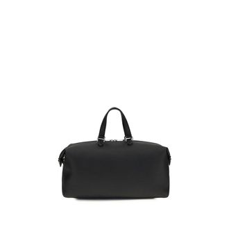 Fendi Black Calf Leather Bos Taurus Luggage And Mens Travel