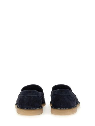 Dolce & Gabbana Suede Leather Loafer - Blue
