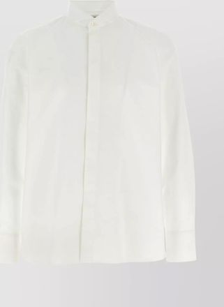 Saint Laurent cotton flap collar shirt